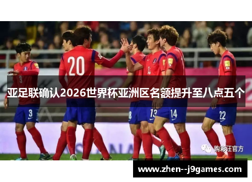 亚足联确认2026世界杯亚洲区名额提升至八点五个